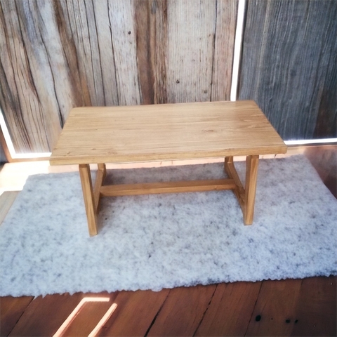 Mesa Ratona Nordica Madera Alamo Lustre Petiribi 1.00