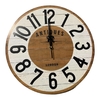 Reloj De Pared Sin Vidrio Con Inscripcion Antiques y London 29cm