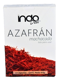 Azafran Indo Deli - Machacado 2 Cápsulas