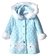 Abrigo polar con capucha bebe nena by Bonnie Baby