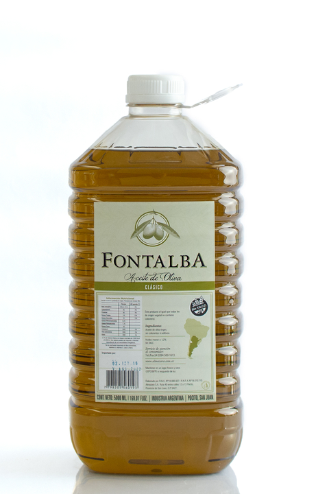 Aceite De Oliva Virgen Fontalba Clásico X2 Bidón De 5l - comprar online