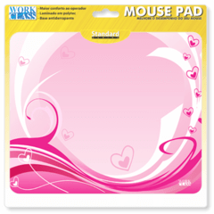 1020-Mouse Pad Corações Glitter na internet