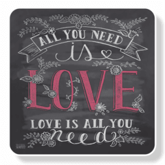 1159-Mouse Pad Need is Love