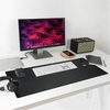 2001 - Desk Pad 78x32cm DUPLA FACE PRETO E MARROM SEM COSTURA na internet