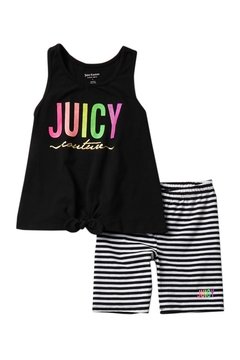 CONJUNTO 2 PECAS JUICY COUTURE PRETO