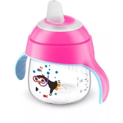 COPO PINGUIM AVENT 200ml  - ROSA 6m+