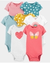 KIT 7 BODYS CARTERS ARCO IRIS