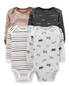 KIT 4 BODYS CARTERS ANIMAIS PRINT MASC.