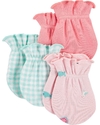 KIT 3 PARES LUVINHAS CARTERS 0-3 MESES BICHINHOS ROSA