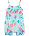 ROMPER CARTERS FLORAL ALCINHA