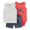 CONJUNTO 3 PECAS CARTERS BODY CARRO