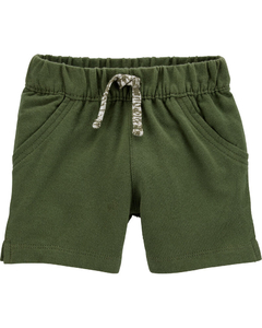 SHORT CARTERS LISO VERDE