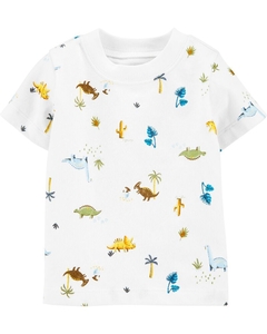 JARDINEIRA COM BLUSA CARTERS DINOSAUR na internet