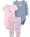 CONJUNTO 3 PECAS KOALA ROSA - Babies Planet