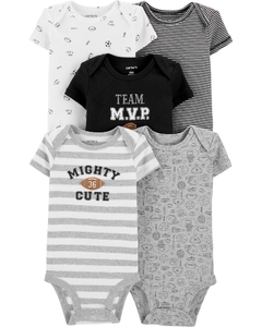 KIT 5 BODYS CARTERS SPORTS