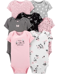 KIT 7 BODYS CARTERS ANIMAIS