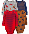 KIT 4 BODYS CARTERS URSO MARROM