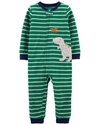 MACACÃO CARTERS ZIPER FLEECE DINOSSAURO SEM PE