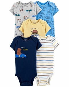 KIT 5 BODYS CARTERS TARTARUGA SKATE - comprar online