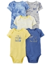 KIT 5 BODYS CARTERS BALEIA TIE DYE