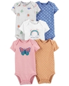 KIT 5 BODYS CARTERS BORBOLETA