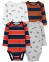 KIT 4 BODYS CARTERS LISTRADO COD. 24071001