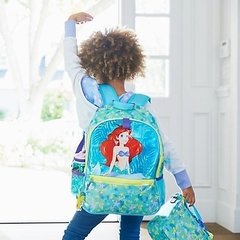 MOCHILA E LANCHEIRA ARIEL ORIGINAL DISNEY - loja online