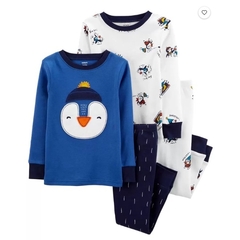 PIJAMA CARTERS 4 PECAS PINGUIM