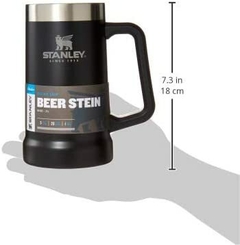 CANECA TERMICA STANLEY PRETA 709 ml - loja online