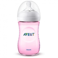 MAMADEIRA PÉTALA ROSA 260ML AVENT