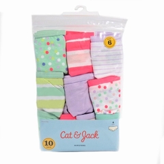 KIT 10 CALCINHAS CAT AND JACK NEON - comprar online