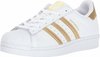 TENIS ADIDAS SUPERSTAR BRANCO E DOURADO