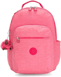 MOCHILA KIPLING SEOUL GO FIESTA PINK