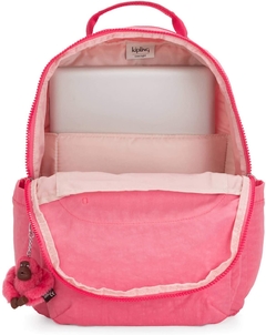 MOCHILA KIPLING SEOUL GO FIESTA PINK - Babies Planet