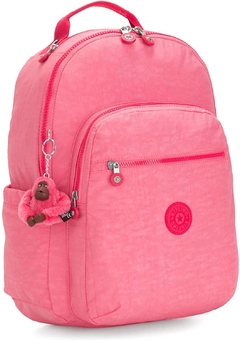 MOCHILA KIPLING SEOUL GO FIESTA PINK - comprar online