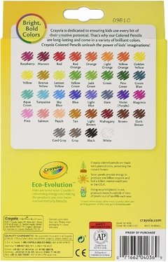 LAPIS DE COR CRAYOLA 36 CORES - comprar online