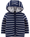 MOLETON CARTERS FLEECE LISTRADO MARINHO