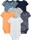 KIT 6 BODYS SIMPLE JOY BY CARTERS COD. 24081005