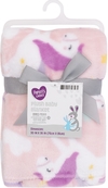 MANTA EM MICROFLEECE PARENTS CHOICE TAMANHO 76X91CM UNICORNIO