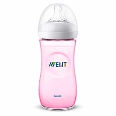 MAMADEIRA PÉTALA ROSA  330ML AVENT