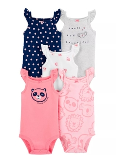 KIT 5 BODYS CARTERS REGATA PANDA