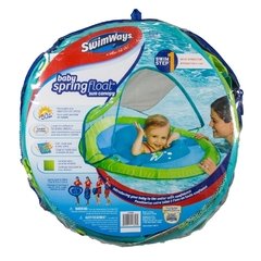 BOIA SWIMWAYS COM CABANINHA VERDE - Babies Planet