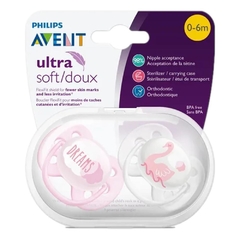 CHUPETA ULTRA SOFT BPA FREE 0-6 MESES AVENT DREAMS E CISNE - comprar online