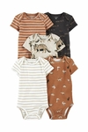 KIT 5 BODYS CARTERS DINO MITE, LISTRA