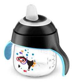 COPO PINGUIM AVENT 200ml - PRETO 6m+