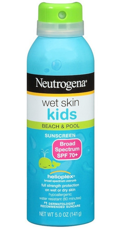 PROTETOR SOLAR NEUTROGENA KIDS WET SKIN SPRAY 70+ - comprar online