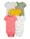 KIT 5 BODYS CARTERS JARDIM, CISNES