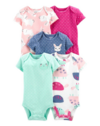 KIT 5 BODYS CARTERS COELHO, SAPO, TARTARUGA