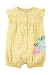 ROMPER CARTERS AMARELO PERAS