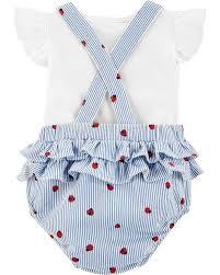 JARDINEIRA COM BLUSA CARTERS JOANINHA - comprar online